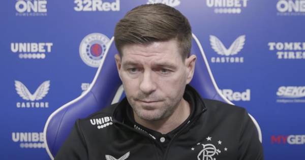 Steven Gerrard’s Rangers presser in full as he responds to John Kennedy