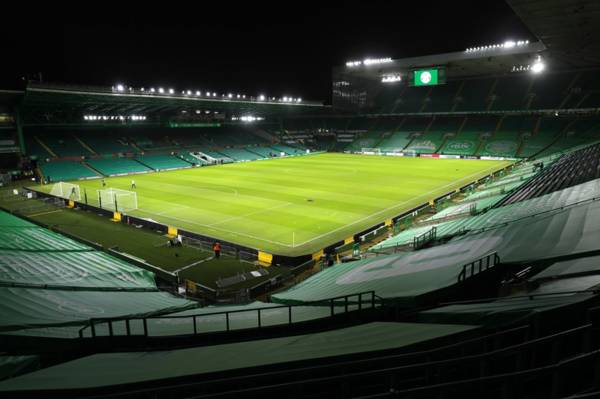 Fireworks set off outside Celtic Park during minute silence for Prince Philip ahead of Hoops vs Livingston