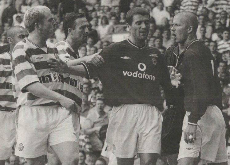 Photo Of The Day: Roy Keane Acts As Peacemaker During Ryan Giggs’ Testimonial