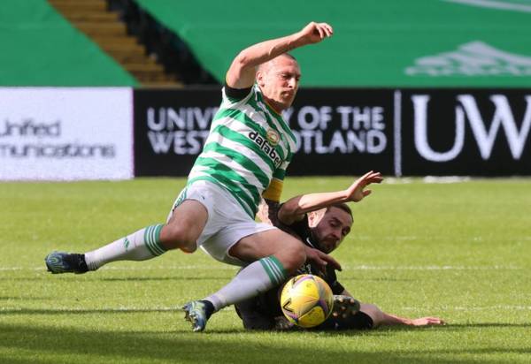 Photo: Scott Brown questions official decision after goal