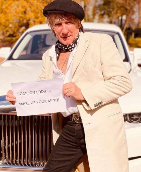 Photo: Rod Stewart Makes Eddie Howe Plea On Instagram