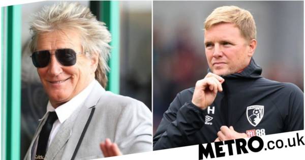 Rod Stewart sends message to Eddie Howe over Celtic job