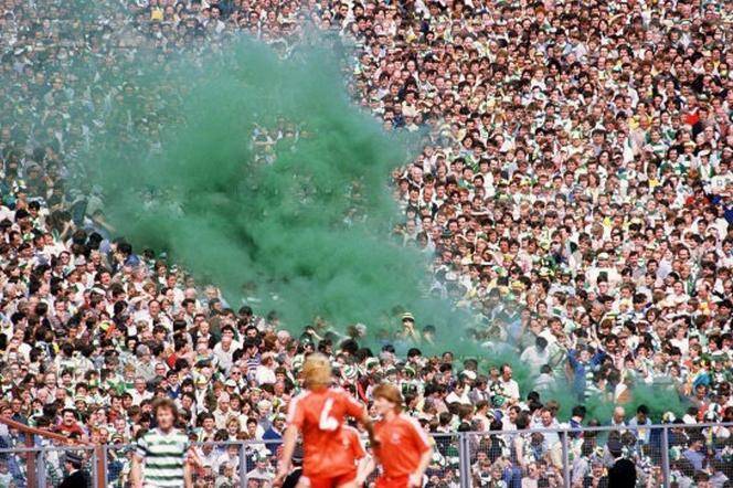 Photo Of The Day: Celtic Fans Use Pyrotechnics At 1984 Scottish Cup Final