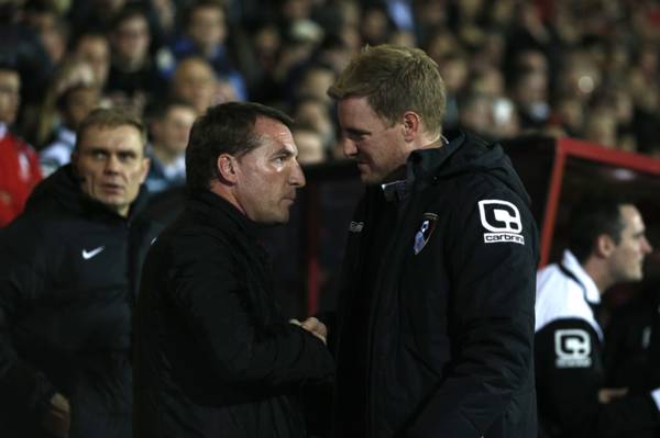 Eddie Howe contacts Brendan Rodgers regarding Celtic