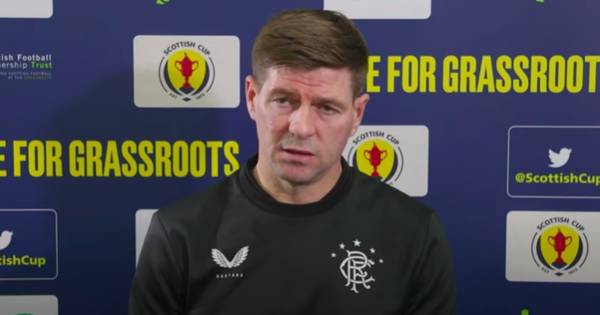 Every word of Steven Gerrard’s Rangers press conference ahead of Celtic clash