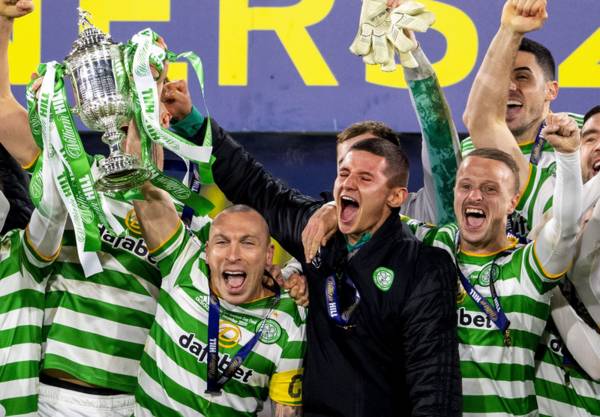 John Kennedy says Celtic would love to dump Rangers out of the cup to give Scott Brown his Hampden swansong