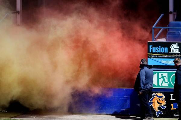 Smoke bomb let off during minutes silence for Prince Philip