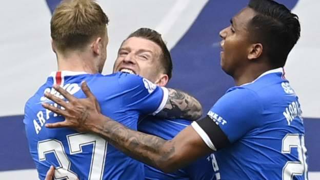 Rangers 2-0 Celtic: Gerrard’s side end rivals’ four-year Scottish Cup run