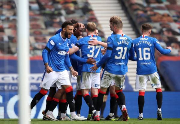 Rangers mock Celtic on Twitter with nine-word message after 2-0 Ibrox win