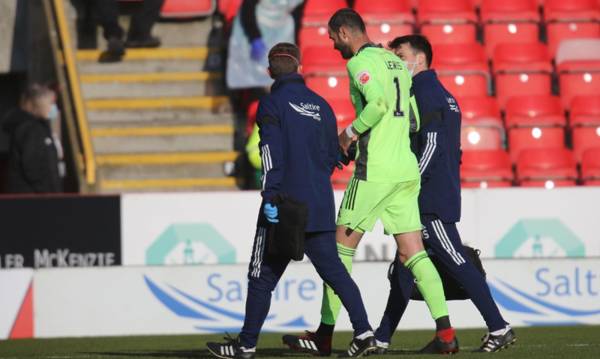 Aberdeen captain Joe Lewis to have X-ray today ahead of Premiership clash with Celtic