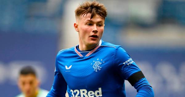 Nathan Patterson sent message to Steve Clarke with Celtic showing