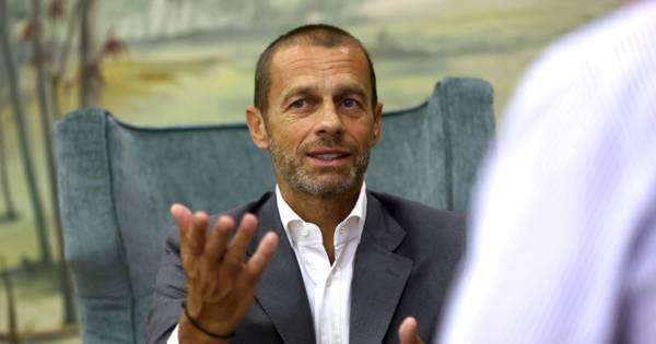 UEFA ‘need’ Celtic and Rangers claims Aleksander Ceferin