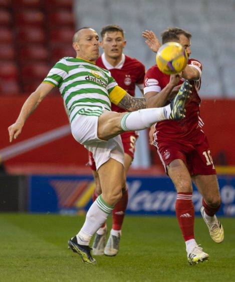 Griffiths late leveller denies Aberdeen victory against Celtic