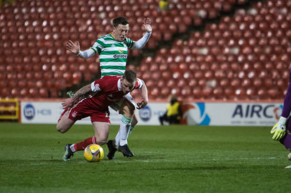 Celtic midfielder McGregor sent Aberdeen penalty message after Dons controversy