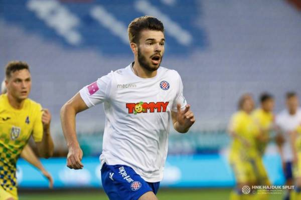 Journalist claims that Celtic fail in €5M bid for Hajduk Split centre half Mario Vuskovic