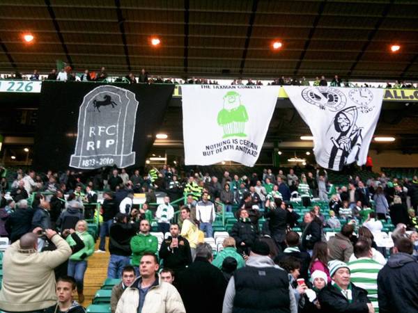 Photo Of The Day: Celtic Fans’ Display Ahead Of Glasgow Derby 2010