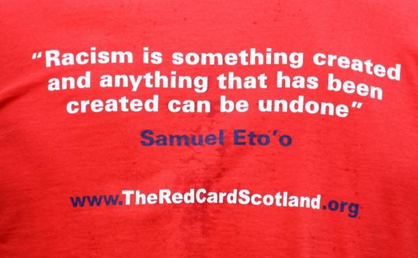 Zero Tolerance For Racism In Scottish Football Eah? Let’s Just Wait And See.