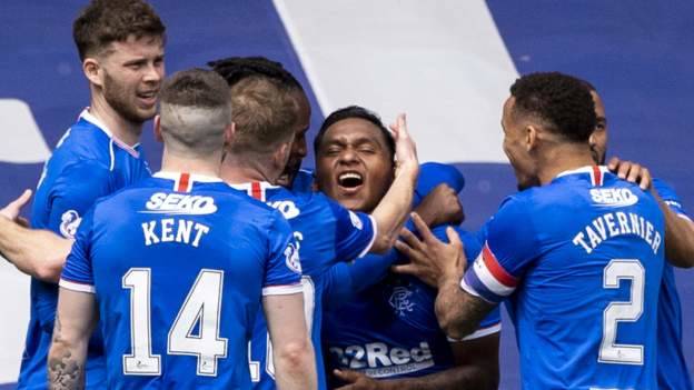 Rangers 4-1: Celtic: Champions ease aside 10-man rivals at Ibrox