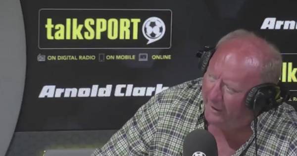 Alan Brazil brands Ian Crocker ‘a big bluenose’ in Celtic rant