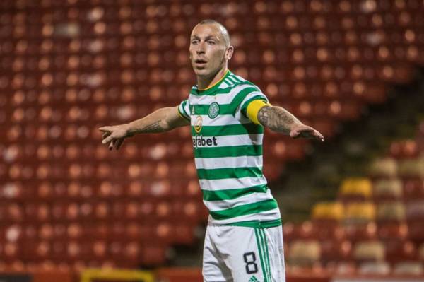 Rangers fans spot what Morelos did to Scott Brown during Celtic game at Ibrox