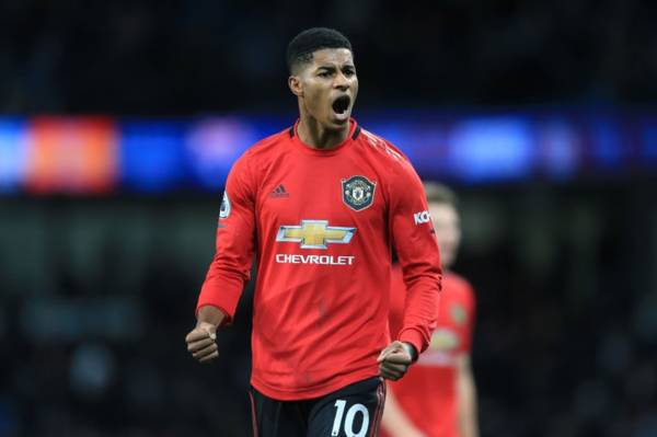 ‘Yes He Does’ – Marcus Rashford Responds to Celtic SFA