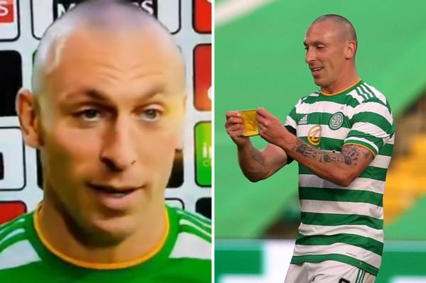 Celtic skipper Scott Brown drops f-bomb live on TV after last ever Hoops appearance at Parkhead