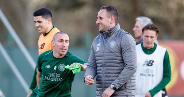 John Kennedy on Scott Brown’s ‘Emotional’ Final training session at Lennoxtown