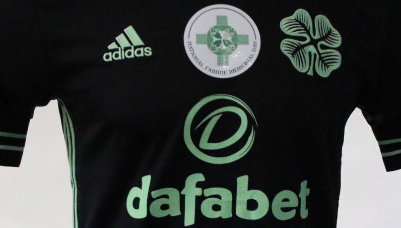 “The Bhoys will wear our National Famine Memorial crest on the club jersey tomorrow,” Celtic confirm