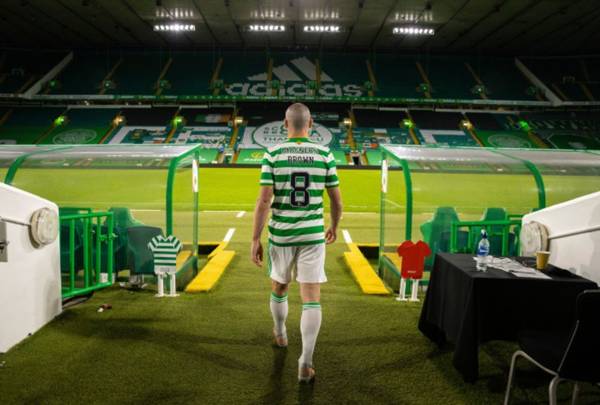 Celtic starting XI: Scott Brown will lead out the team for the last time