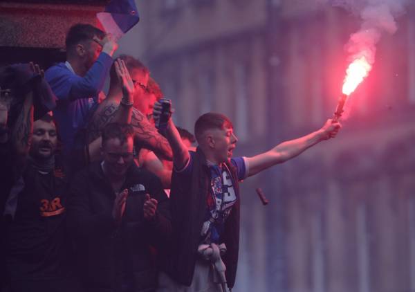 Half a hand! Ibrox fan stuns A & E staff as he loses battle with firework