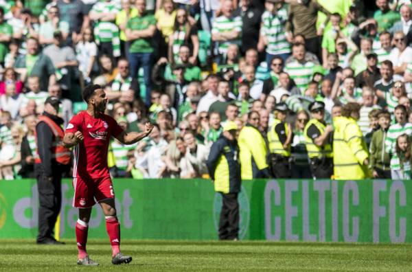 Shay Logan in parting jibe at Celtic over infamous rivalry as he departs Aberdeen with ‘50,000 rent free’ taunt