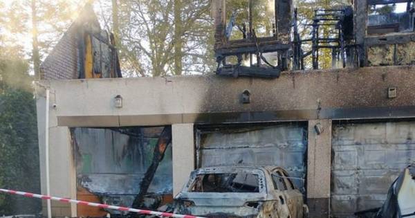 Celtic chief Peter Lawwell ‘shaken’ as pics show ‘petrol bomb’ fire aftermath