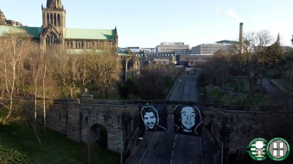 Photo: Green Brigade Unveil Banner In Memory Of 1981 Hunger Strikers