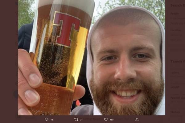 Celtic daft Shaun Rooney’s “shove yer royal wedding up yer arse” post goes viral