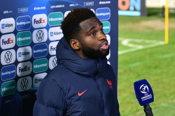 Celtic’s Odsonne Edouard keeps his spot despite France U21s making 8 changes