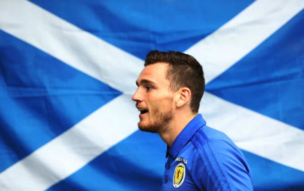 “I’d love to pull on the Celtic shirt”; Andy Robertson still has Hoops dream