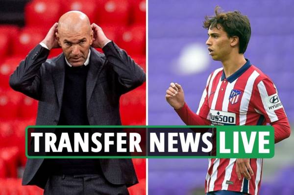 Joao Felix transfer bid rejected by Atletico, Zidane QUITS Real Madrid, Conte leaves Inter Milan, Chelsea latest news