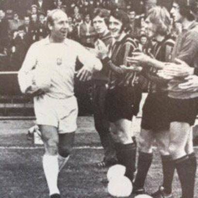 Photo Of The Day: Bobby Charlton Steals The Show As Celtic Face Preston North End