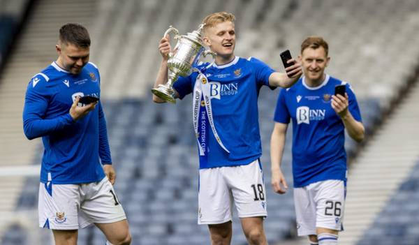 St Johnstone to demand record transfer fee for Celtic-linked midfielder