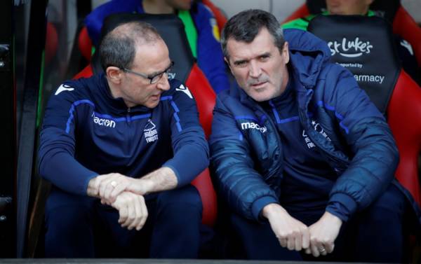 ‘Don’t even think of Roy Keane’ ‘absolutely fear-inducing’ ‘Shambles’ Keane trends on Twitter as Celtic fans dive for cover