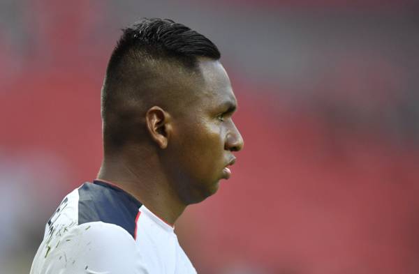 Morelos steps outside Ibrox bubble and tests positive