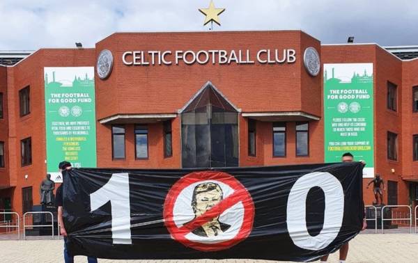 Celtic’s “A Club built for Erin” video, Green Brigade unfurl latest protest banner at Celtic Park