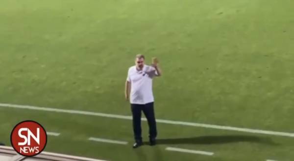 Video: Ange Postecoglou Leaves Field With Standing Ovation Despite Defeat