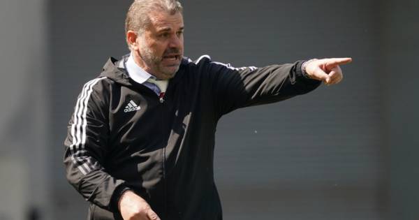 Ange Postecoglou in immediate Celtic transfer update