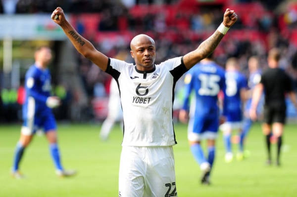 Celtic transfer target Andre Ayew has been earning £80,000-a-week