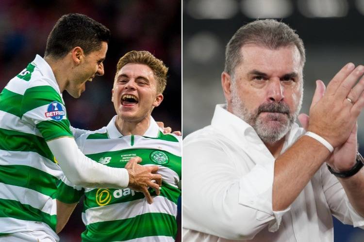 James Forrest reveals Tom Rogic text after Celtic announced Ange Postecoglou and plans to impress