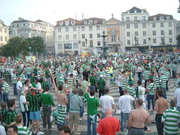 Photo Of The Day: Celtic Fans In Lisbon 2006