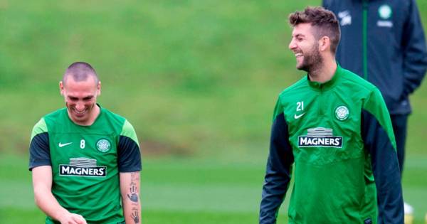 Scott Brown in former Celtic pal Charlie Mulgrew joke after Dundee United deal