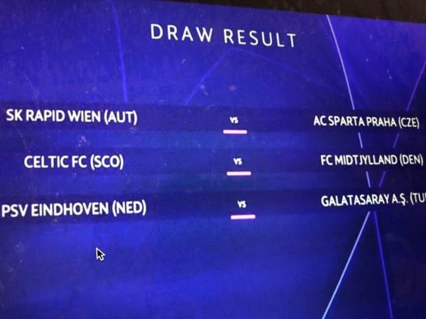 Celtic will play Erik Sviatchenko’s Midtjylland in Champions League Qualifier