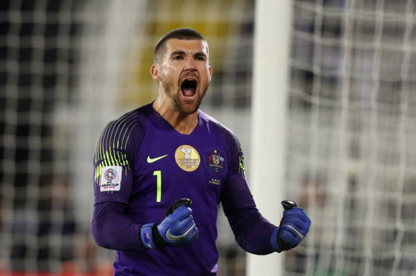 Report: Arsenal unlikely to make a move for Celtic-linked Mat Ryan